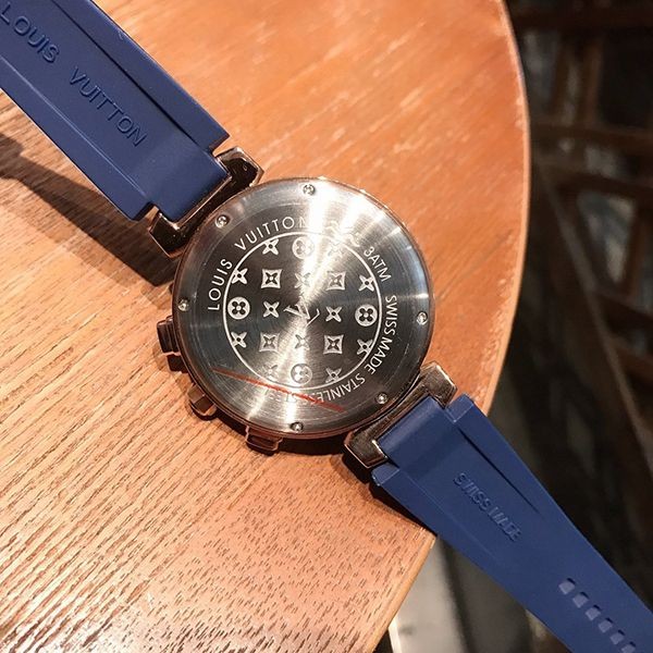 新作 ルイヴィトン タンブール 偽物 クロノグラフ 41mm vui59789
