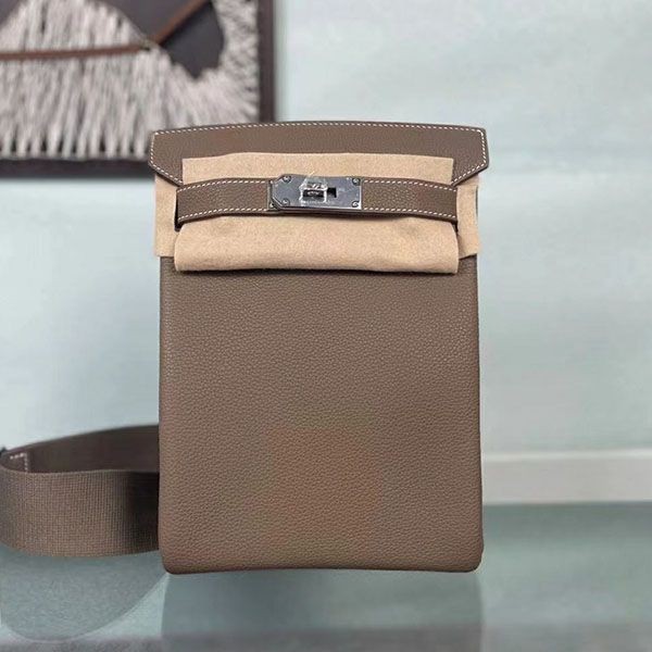 エルメス アッカド コピー Hac a dos PM GM バックパック トゴ エトゥープ シルバー金具