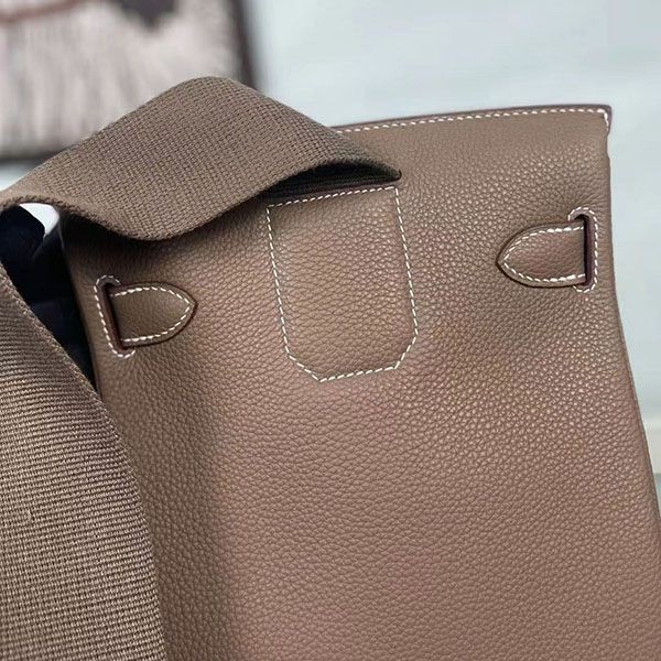 エルメス アッカド コピー Hac a dos PM GM バックパック トゴ エトゥープ シルバー金具