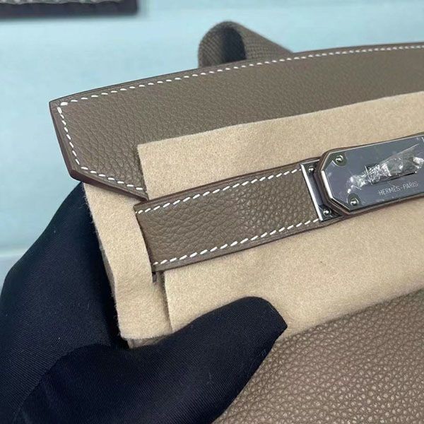 エルメス アッカド コピー Hac a dos PM GM バックパック トゴ エトゥープ シルバー金具