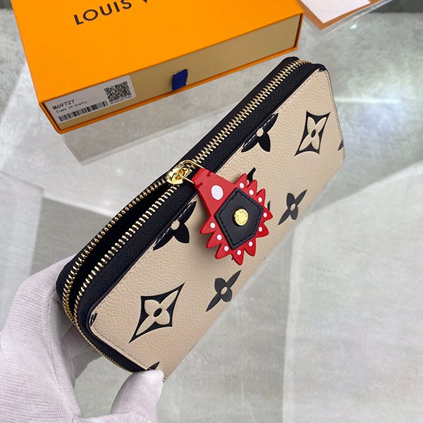 限定 ルイヴィトン 財布 コピー クラフティ ZIPPY ノワール 長財布 M69727