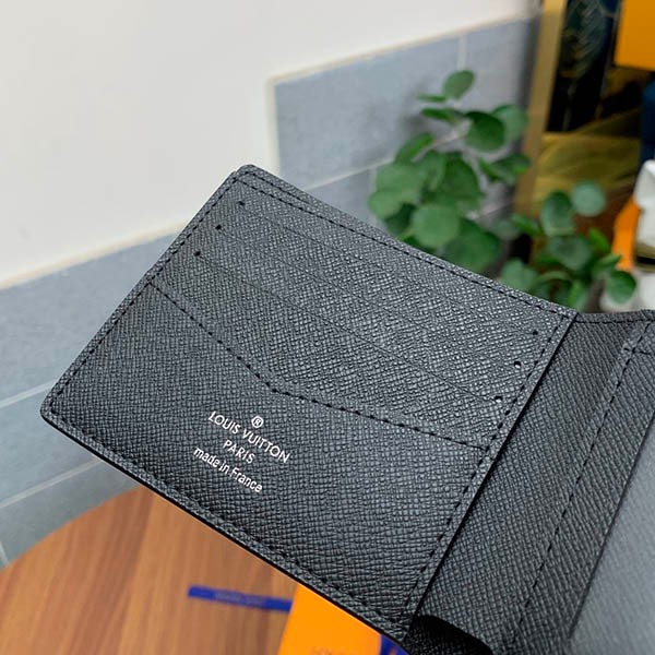 完売必至 ルイヴィトン コピー タイガ モノグラム 二つ折り財布 ブラック vuk34491