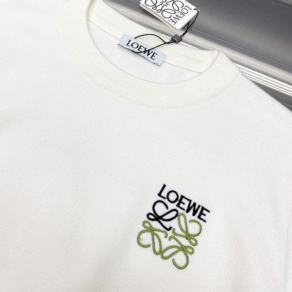 ロエベ ロゴ入り ウールセーター コピー loq26430