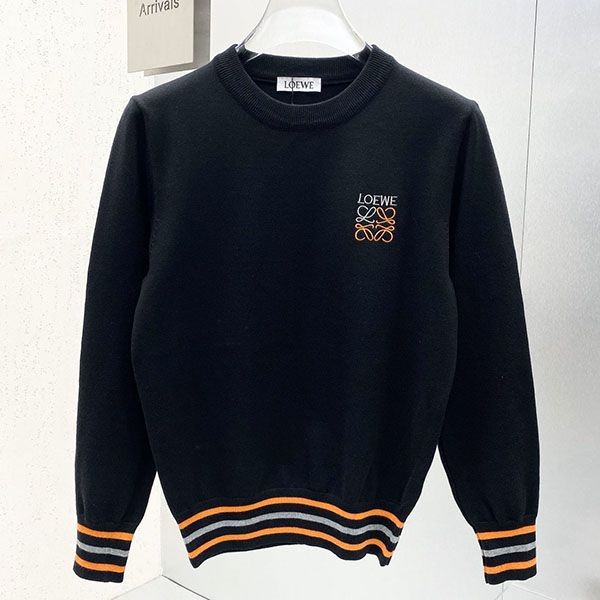 ロエベ ロゴ入り ウールセーター コピー loq26430