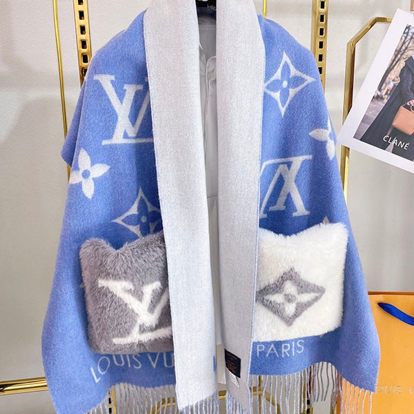 【秋冬アイテム】ルイヴィトン コピー エシャルプコールド レイキャビック マフラー(4カラー) M76342