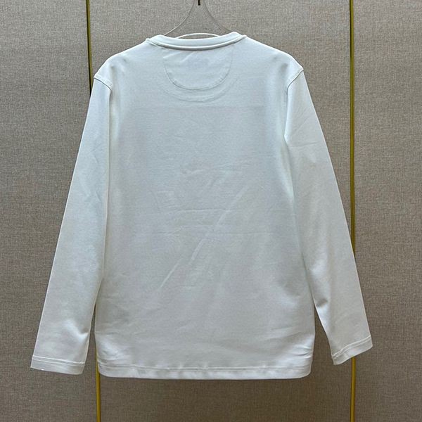 n級 おすすめフェンディ アジュール刺繍FF 長袖クルーネックTシャツ 偽物 2色 fer21952