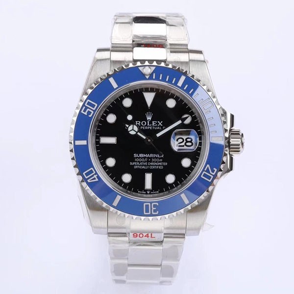 ロレックス サブマリーナ デイト41mm 偽物 ホワイトゴールド メンズ 自動巻き 126619LB