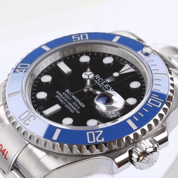 ロレックス サブマリーナ デイト41mm 偽物 ホワイトゴールド メンズ 自動巻き 126619LB