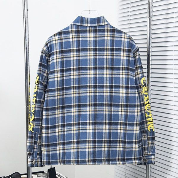 大人気!クロムハーツ チェックシャツ スーパーコピー Kut48593