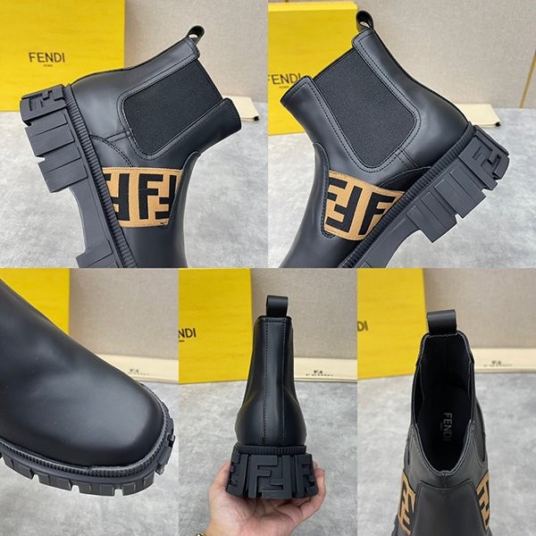 注目度抜群!フェンディ レザーブーツ 偽物 高品質 fei17639