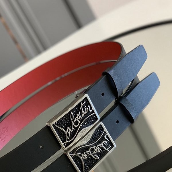 希少クリスチャンルブタン ベルト 偽物 35mm 注目度抜群! Rui40661