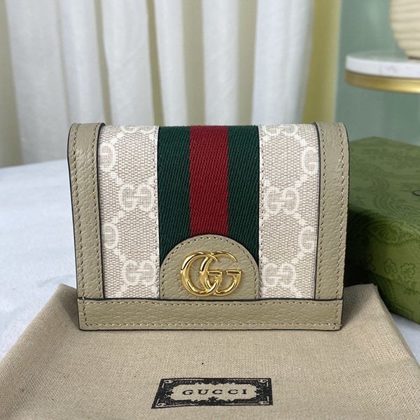 ★日本!!人気!グッチ 折りたたみ財布 2つ折り GGロゴ コピー guq67739