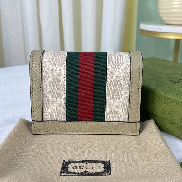 ★日本!!人気!グッチ 折りたたみ財布 2つ折り GGロゴ コピー guq67739