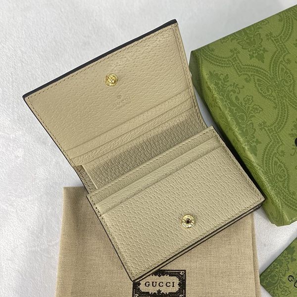 ★日本!!人気!グッチ 折りたたみ財布 2つ折り GGロゴ コピー guq67739