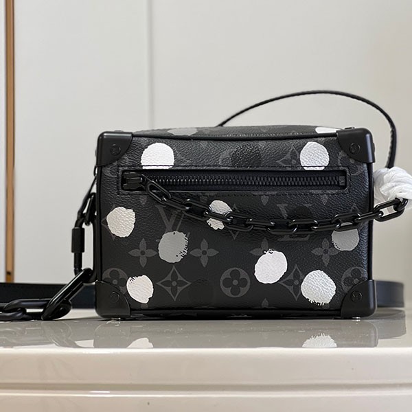 ルイヴィトン × 草間彌生 コピー LV × YK ミニ・ソフトトランク M81936