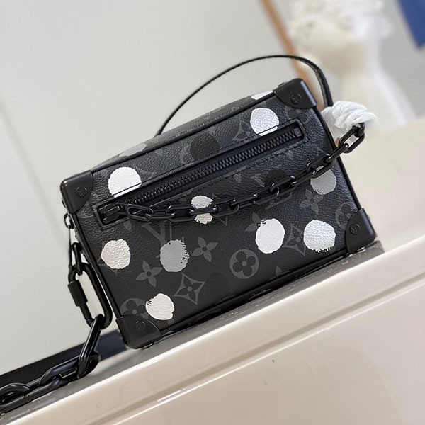 ルイヴィトン × 草間彌生 コピー LV × YK ミニ・ソフトトランク M81936