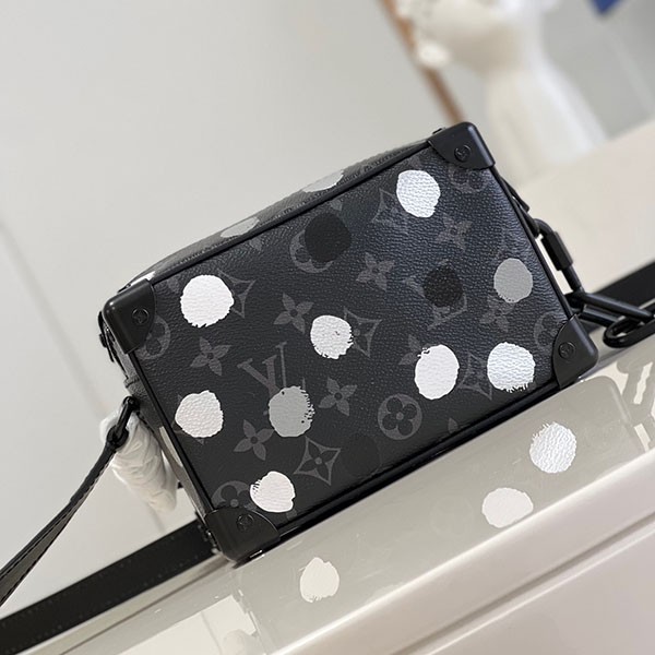 ルイヴィトン × 草間彌生 コピー LV × YK ミニ・ソフトトランク M81936