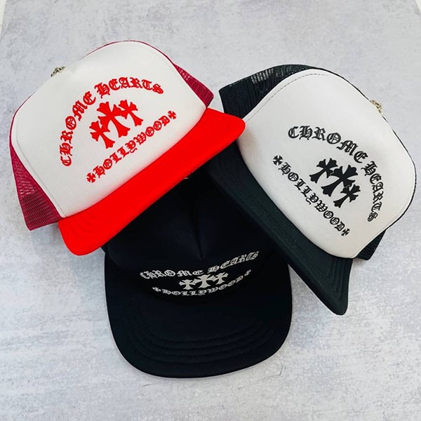 +クロムハーツ キャップ 偽物+CAP カラフルクロス キャップ【3クロスキャップ】King Taco◆ Kuw26397