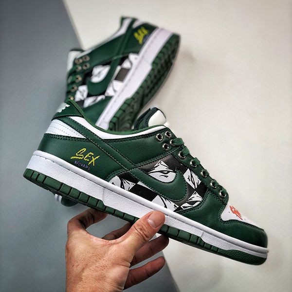 ナイキ DUNK LOW TEAM GREEN ダンク 偽物 ロー チームグリーン