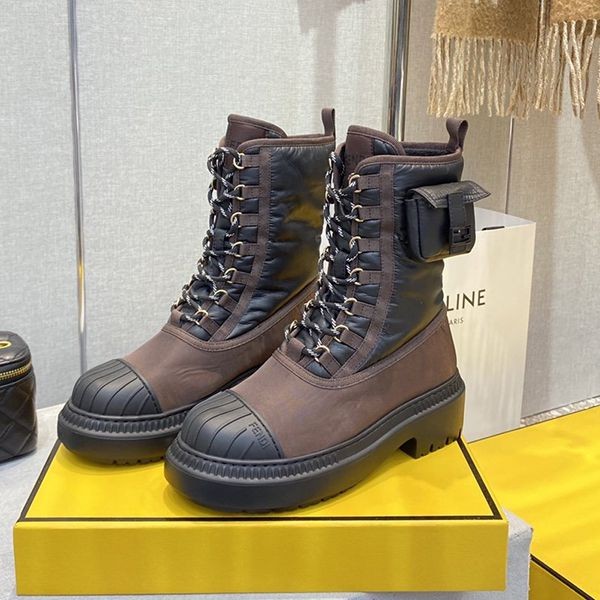 大人気!フェンディ コピー Ankle Boots アンクル バイカー ブーツ feg77103
