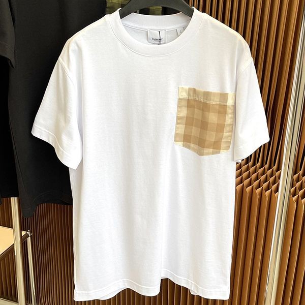 新色☆希少 バーバリー Tシャツ 偽物 ブラック&ホワイト Bap54045