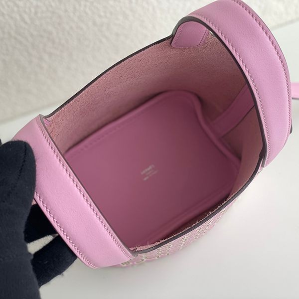 エルメス Picotin 14 マイクロラッキーデイジーバッグ 偽物 err45193
