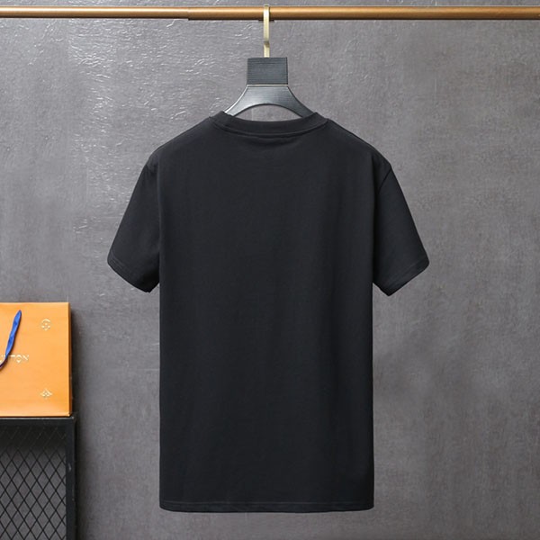 セリーヌ クラシック ロゴ クルーネック Tシャツ コットンジャージー ブラック 2X308916G