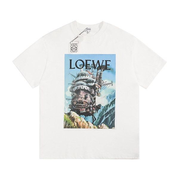★日本!!人気!ロエベ アナグラム プリント Tシャツ スーパーコピー loa38175