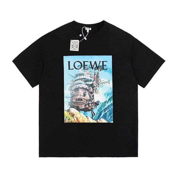 ★日本!!人気!ロエベ アナグラム プリント Tシャツ スーパーコピー loa38175
