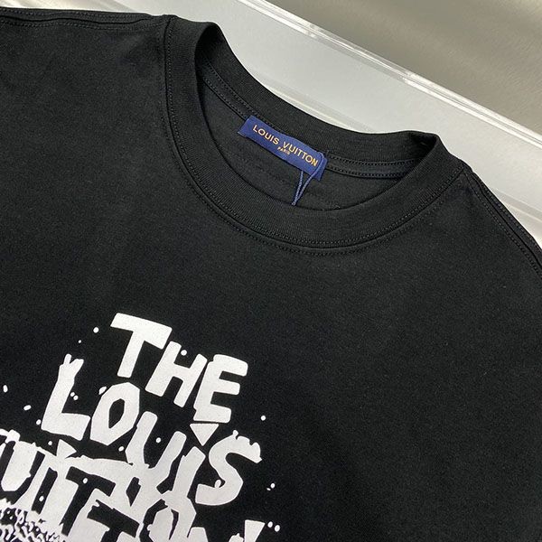 絶対欲しい!ルイヴィトン LVコンサートプリントTシャツ コピー vub49851