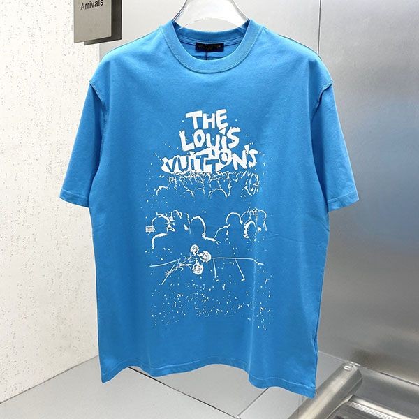 ルイヴィトン LVコンサートプリントTシャツ コピー vui92036