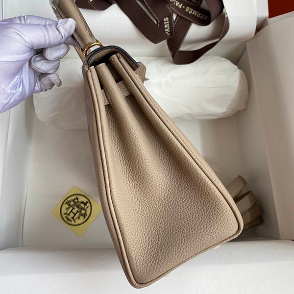 エルメス ケリー コピー 25cm 内縫い タッチ ゴールド金具 erf81213