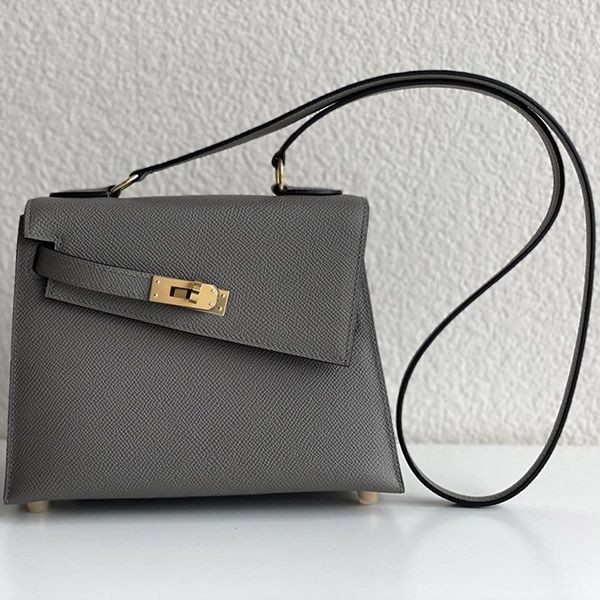 超希少!エルメス コピー ケリー20 外縫い エプソン バッグ ers00600
