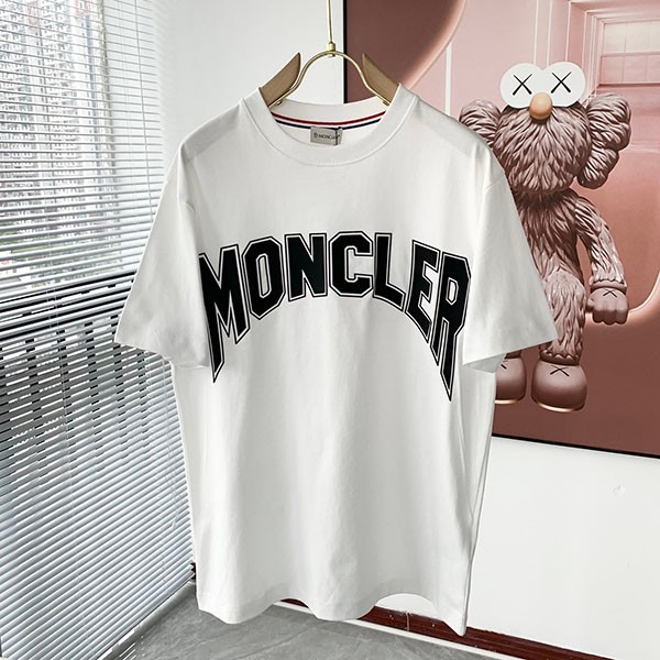 大人気!モンクレール ロゴ 半袖Tシャツ 偽物 2色 moa24075