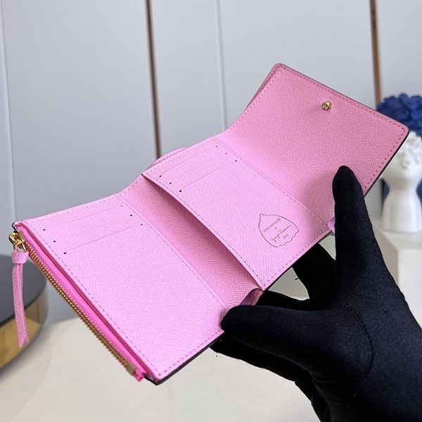 大人気!ルイヴィトン×草間彌生 折りたたみ財布 コピー M82111