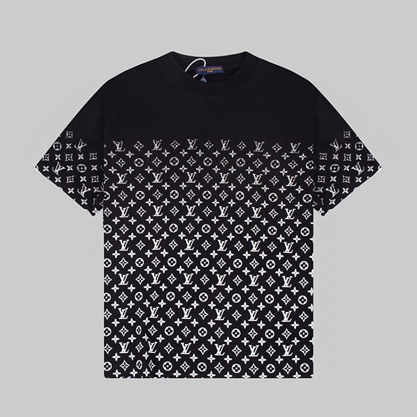 ルイヴィトン 偽物 モノグラムグラデーションTシャツ vuz04721