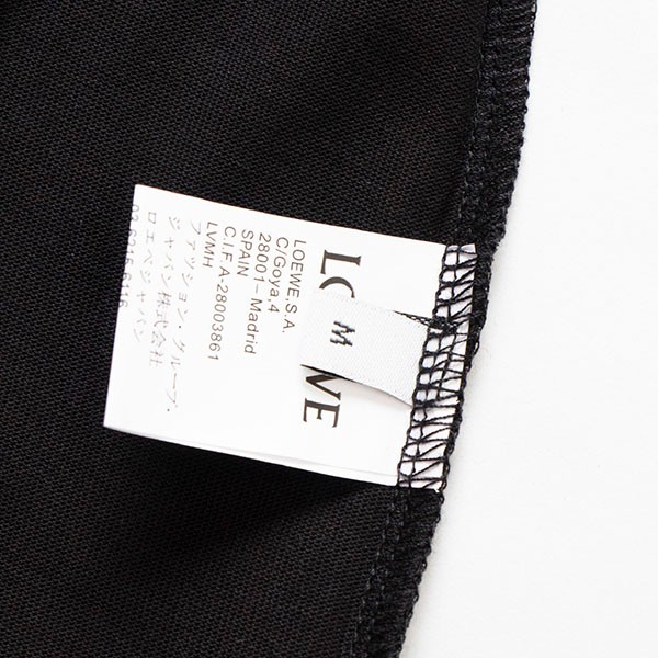 ロエベ コピー Paulas Ibiza ロゴ コットン Tシャツ 半袖 lok07899