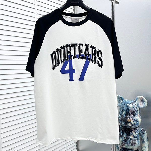 ディオール ティアーズ 偽物 47ロゴ プリント Tシャツ det80942