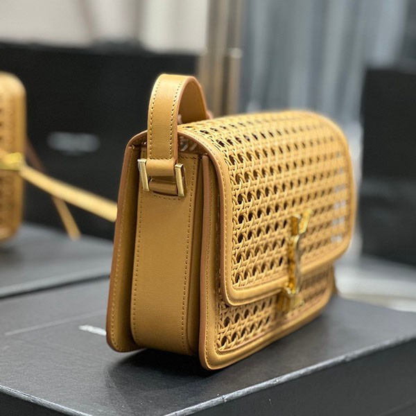 ★日本!!人気!サンローラン ソルフェリーノ box コピー ウィッカー ショルダーバッグ Saf14859