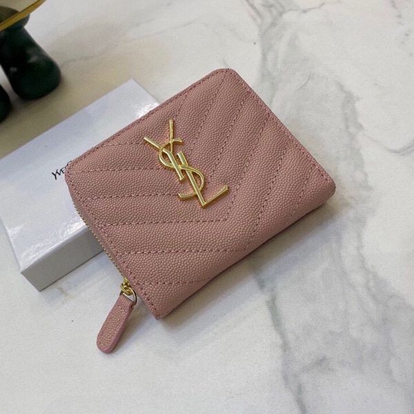 すぐ届く サンローラン YSL 2つ折り ミニ財布 コピー Saz70832