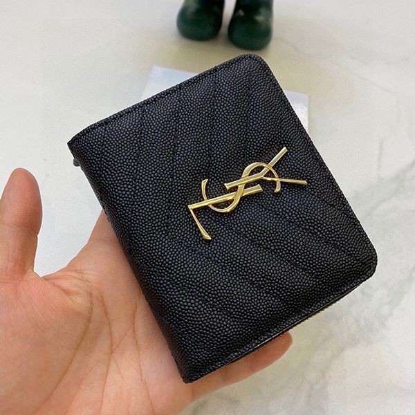 すぐ届く サンローラン YSL 2つ折り ミニ財布 コピー Saz70832