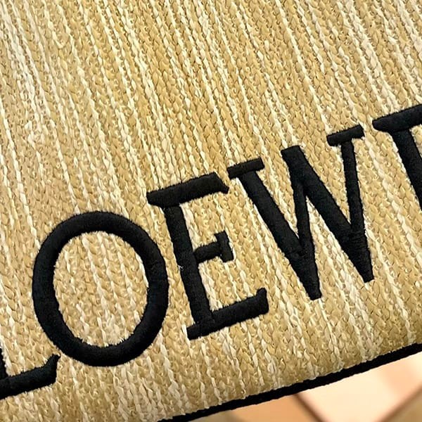 限定生産【ロエベ コピー】フォント トート スモール(ラフィア) lor62432