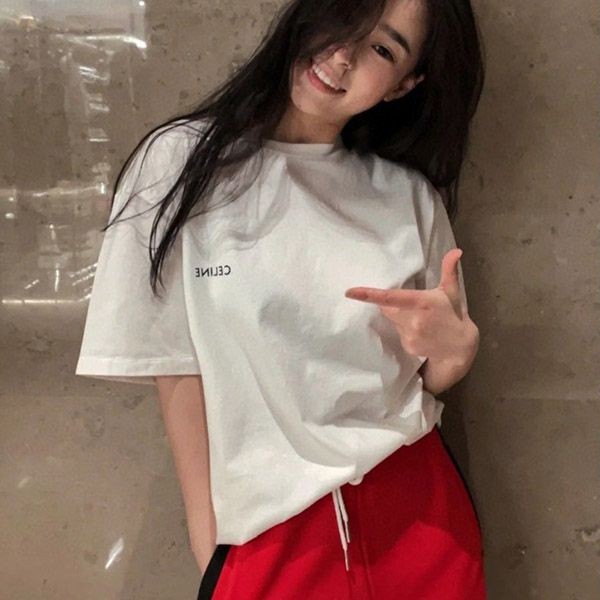 セリーヌ コットンジャージー Tシャツ コピー Cev94575