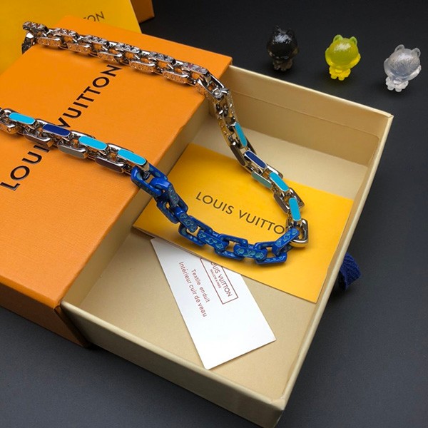 大人気!LV × YK ネックレス コピー パラダイス チェーン パンプキン M01095