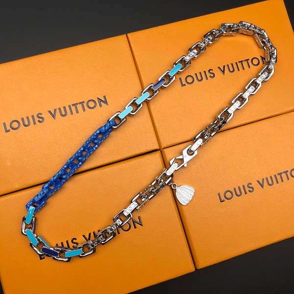 大人気!LV × YK ネックレス コピー パラダイス チェーン パンプキン M01095