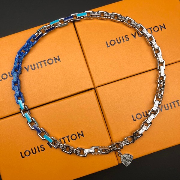 大人気!LV × YK ネックレス コピー パラダイス チェーン パンプキン M01095