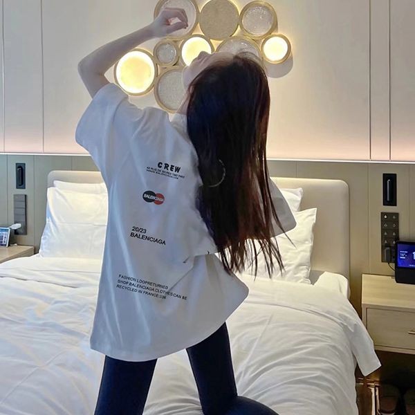2023SS超レア欲しい♡超限定♪バレンシアガ ロゴ Tシャツ コピー baj53929