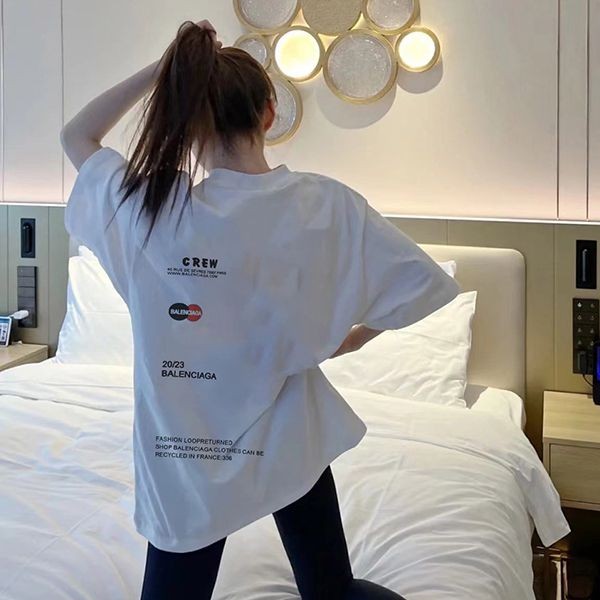 2023SS超レア欲しい♡超限定♪バレンシアガ ロゴ Tシャツ コピー baj53929