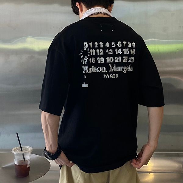 注目度抜群!メゾンマルジェラ Tシャツ 激安 ブラック Mag32735