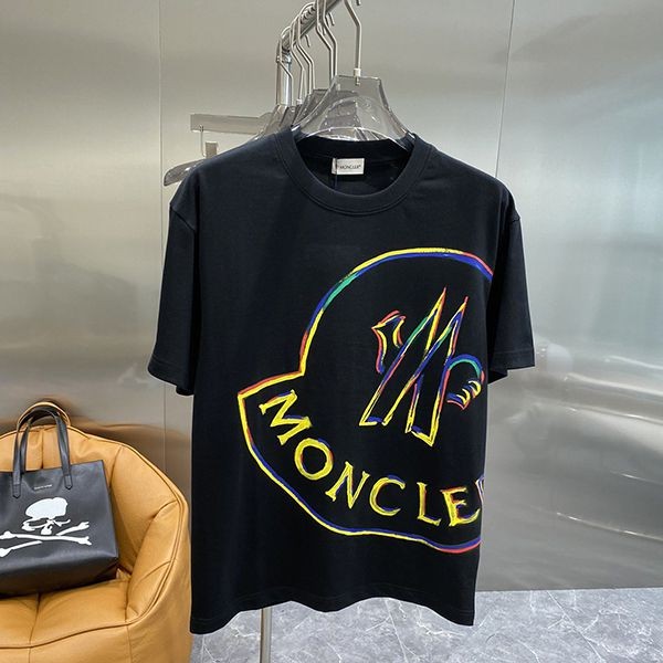 注目度抜群!モンクレール ロゴ Tシャツ 偽物 男女兼用 mom98285